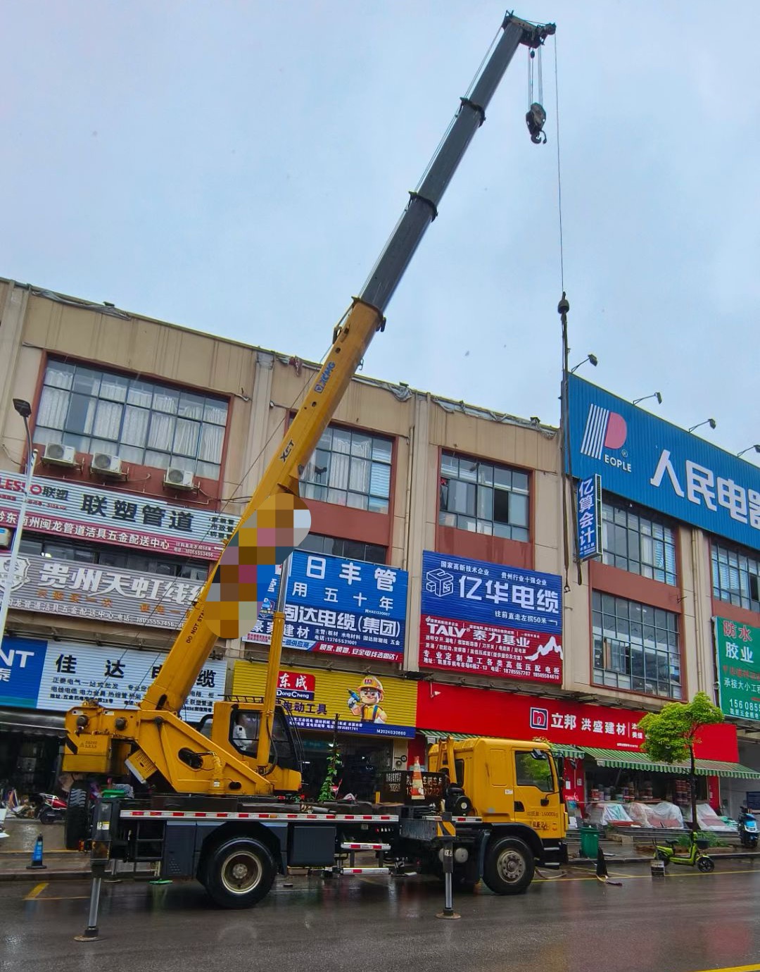 船营区吊车吊机租赁桥梁吊装